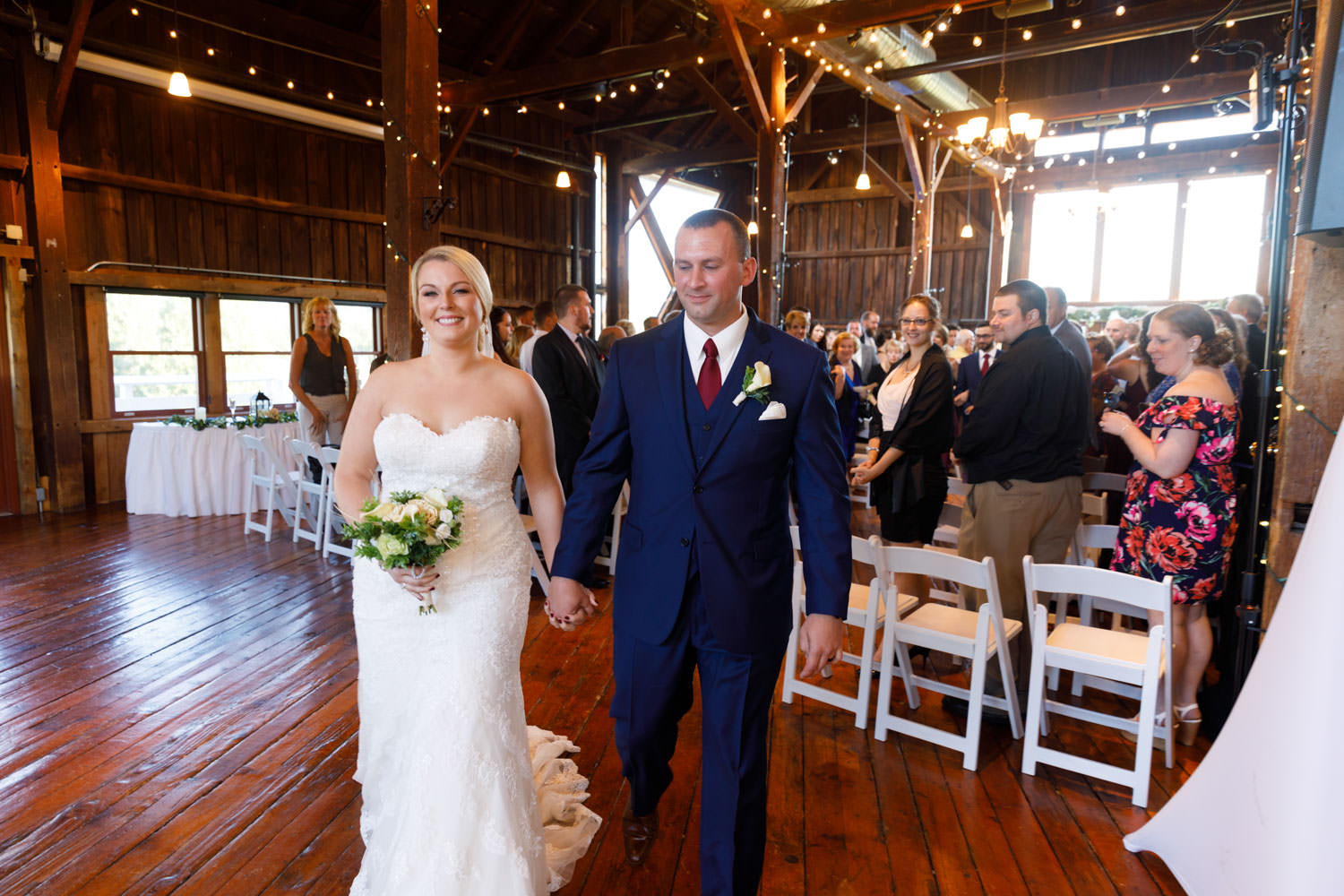 Bride and Groom recessional