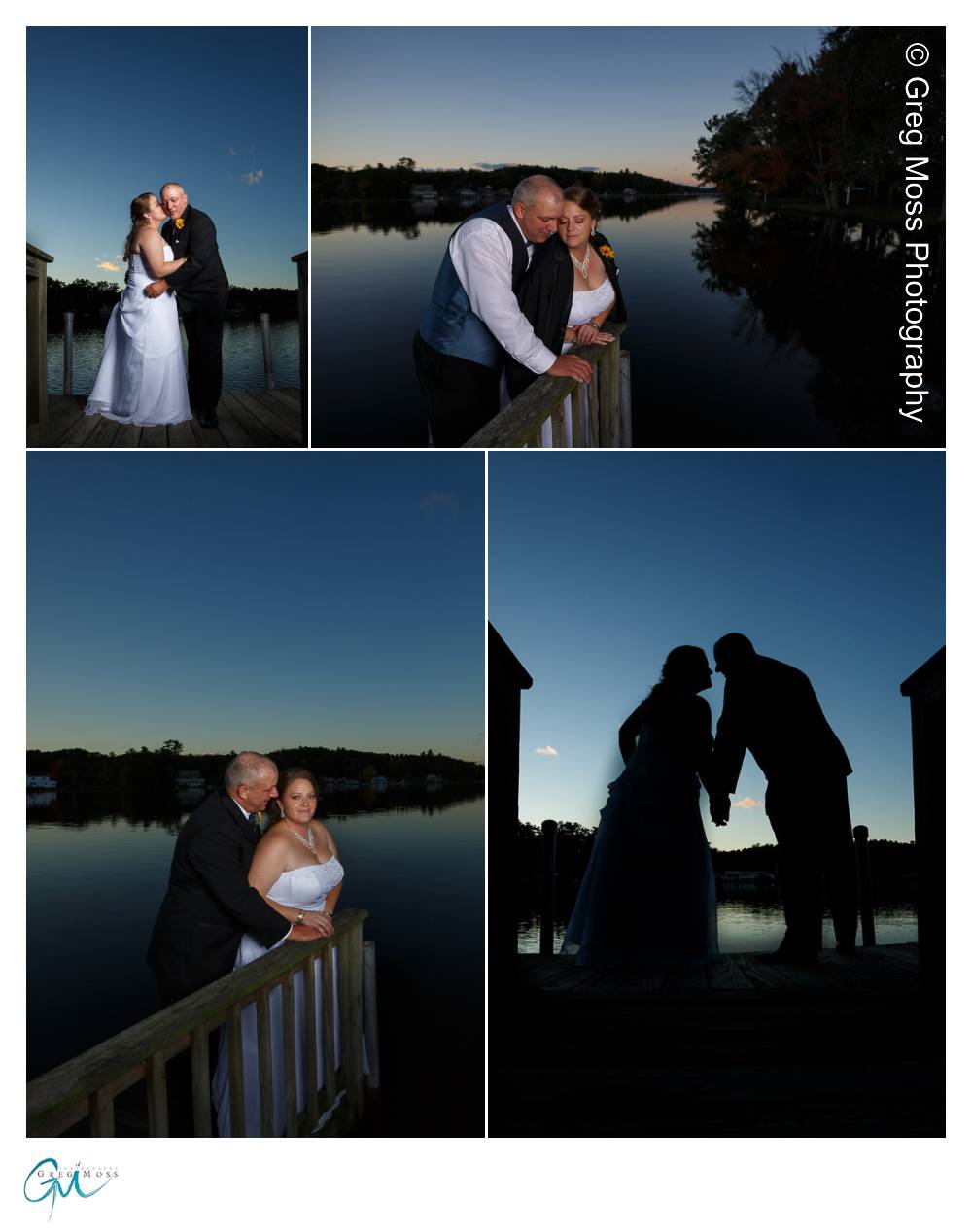 Bride and Groom photos by Cedar Pond