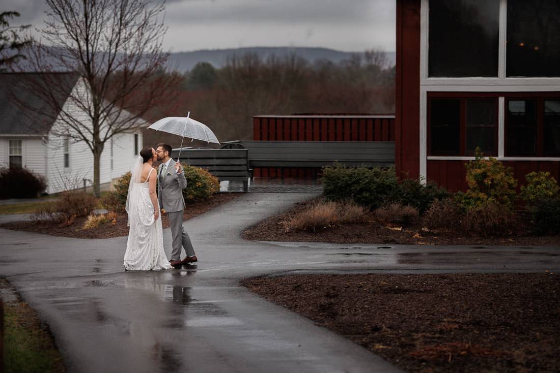 Wedding photos at the Red Barn at Hampshire College