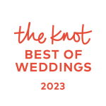 The Knot Best of Weddings award for 2023